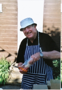 Brian Kitching at BBQ